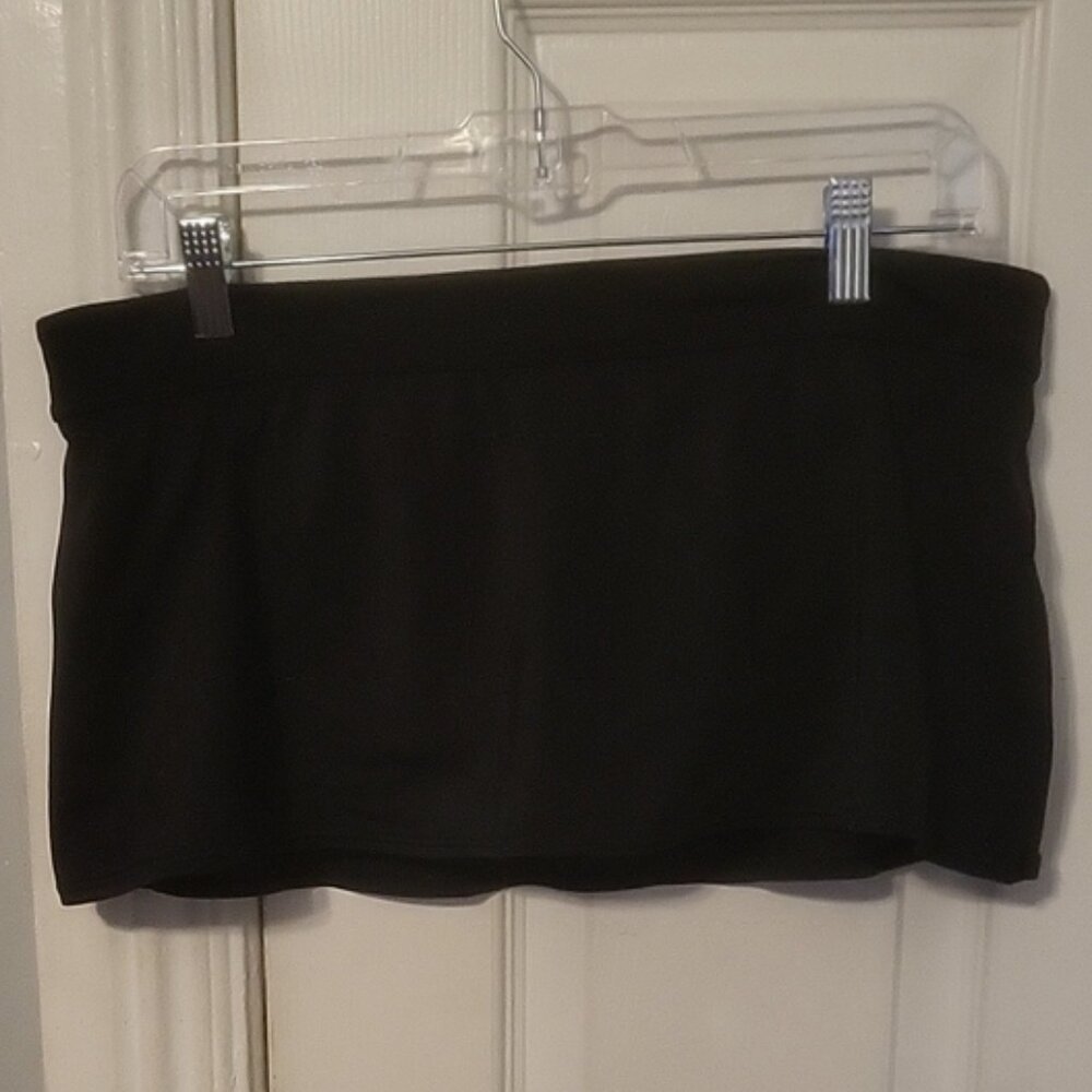 Black Swim Skirt Skort